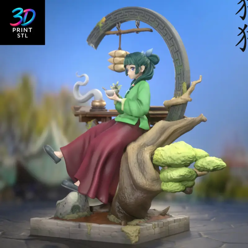 Maomao The Apothecary Diaries | 3D Print Model | STL - Image 2