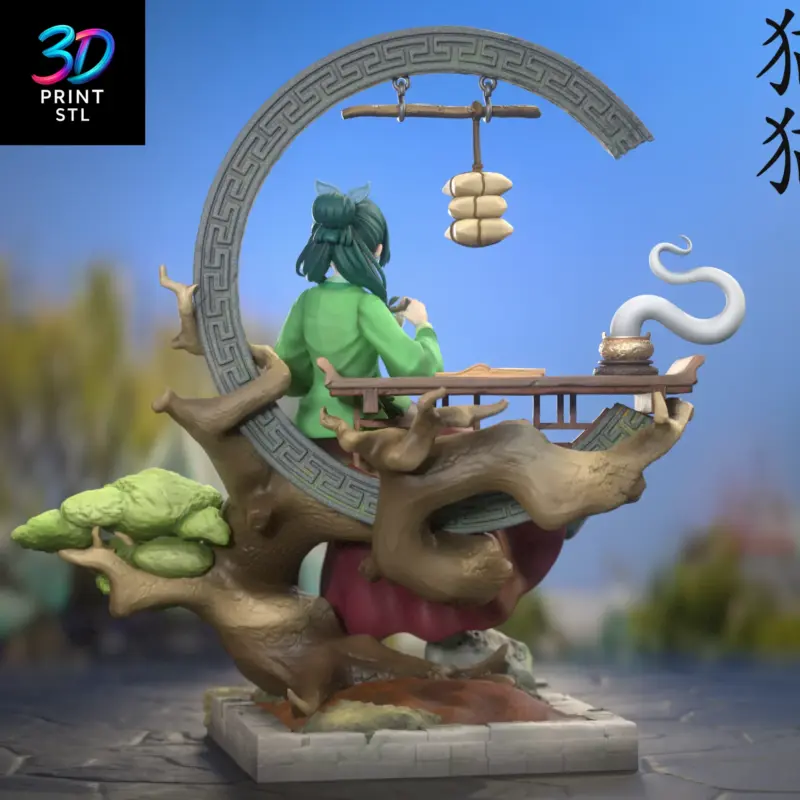 Maomao The Apothecary Diaries | 3D Print Model | STL - Image 3