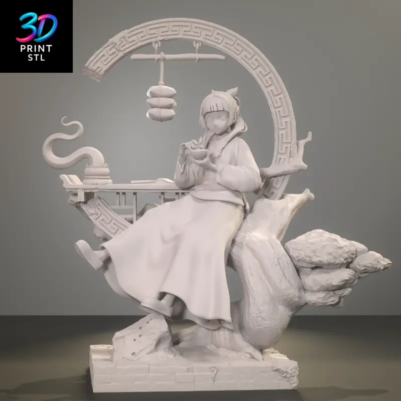 Maomao The Apothecary Diaries | 3D Print Model | STL - Image 5