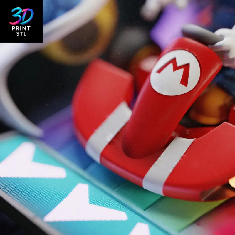 Mario Kart Figure | 3D Print Model | STL - Image 3
