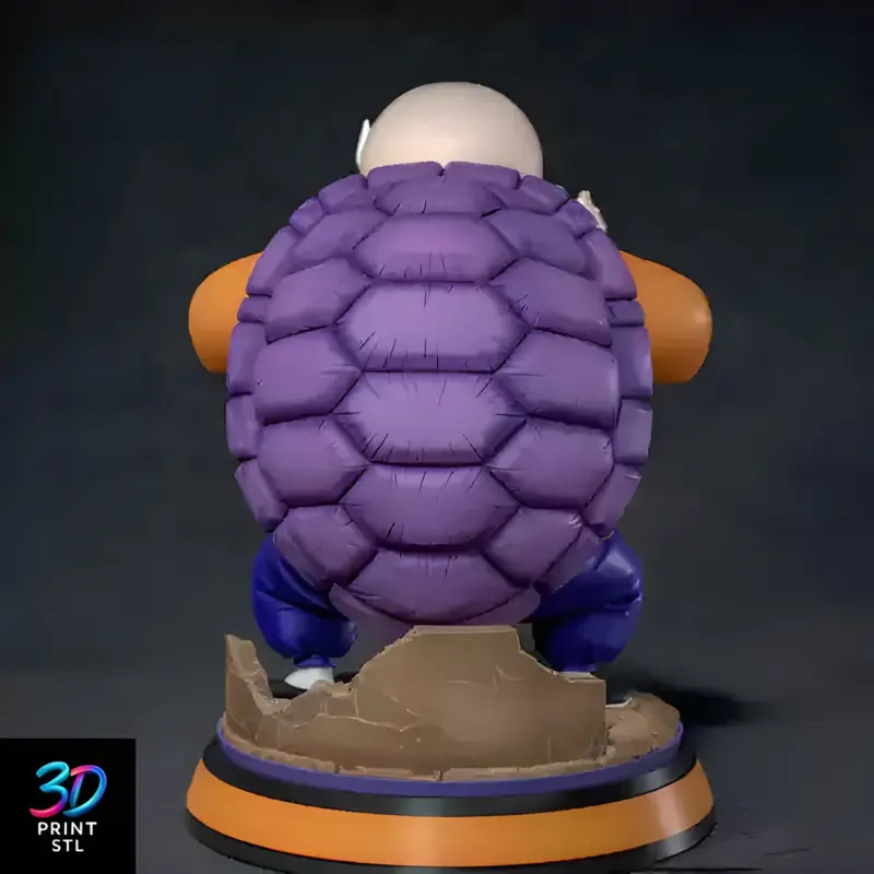 Master Roshi Dragon Ball | 3D Print File | STL - Image 2