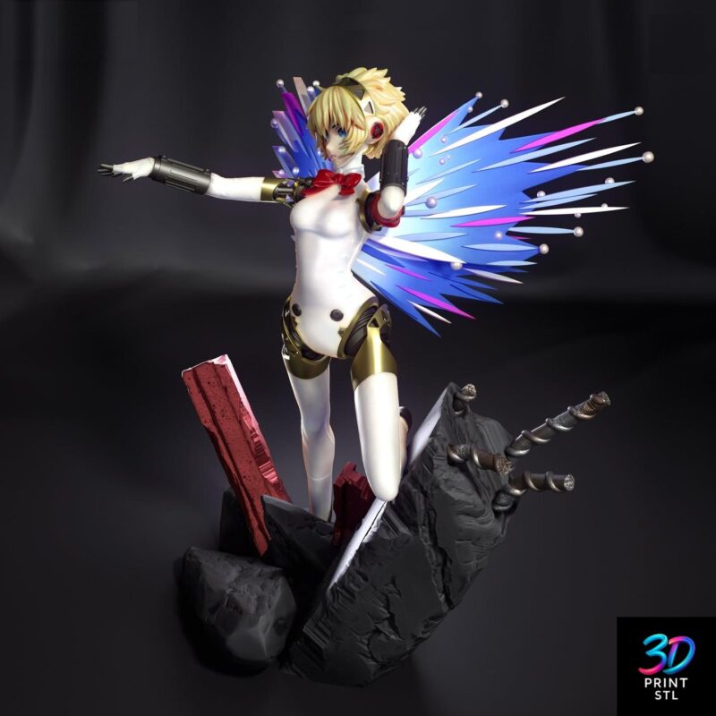 Aigis Megami Tensei | 3D Print File | STL - Image 3