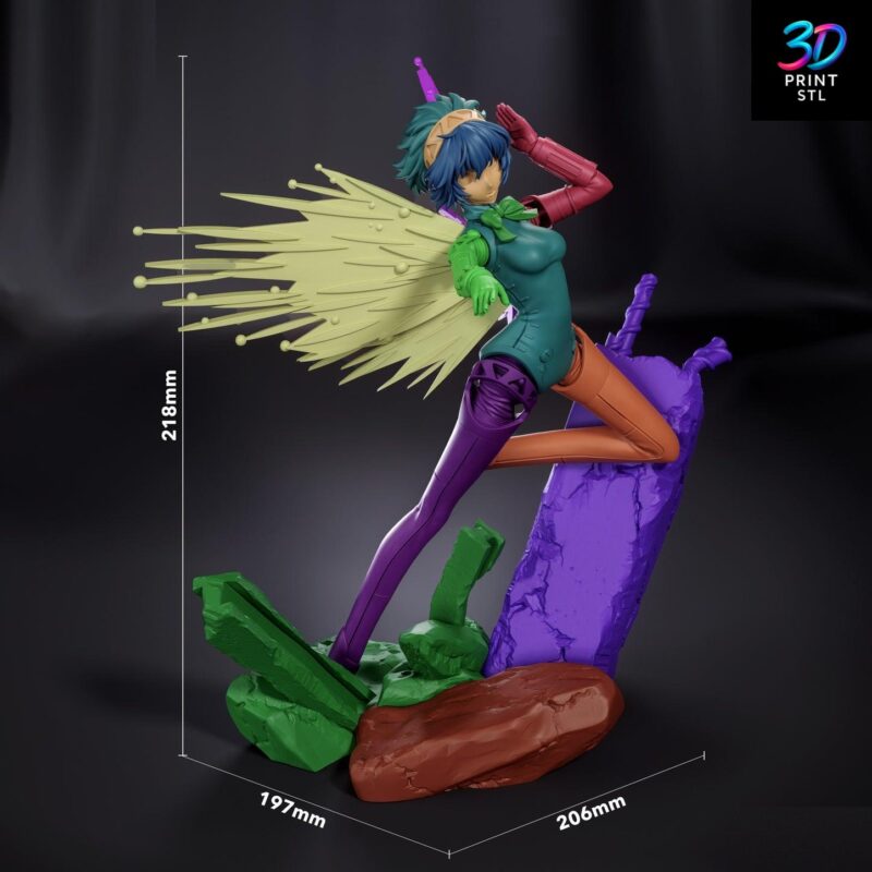 Aigis Megami Tensei | 3D Print File | STL - Image 6