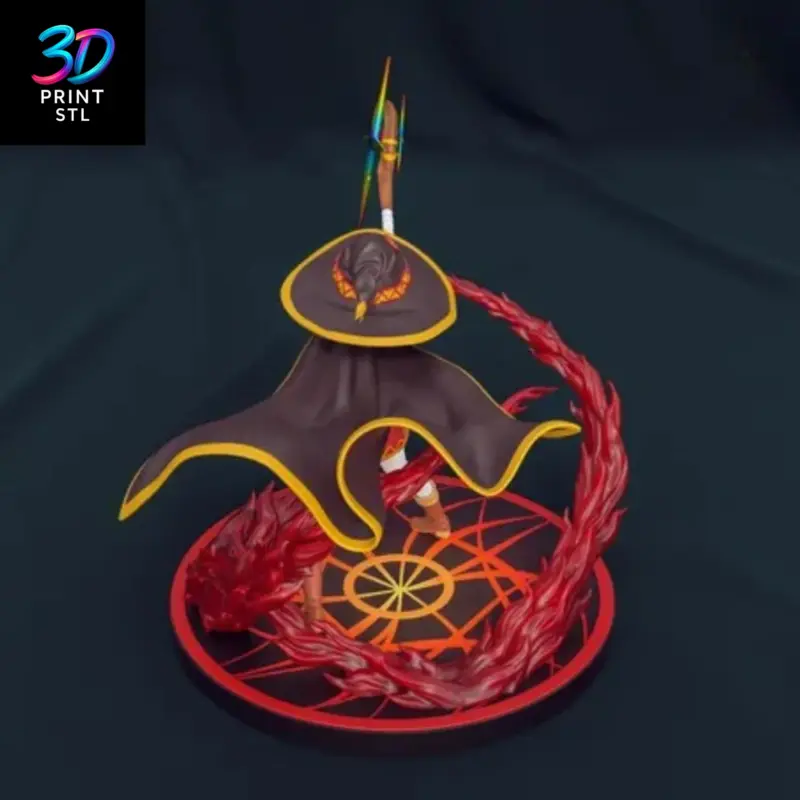 Megumin Figure Konosuba | 3D Print Model | STL - Image 4