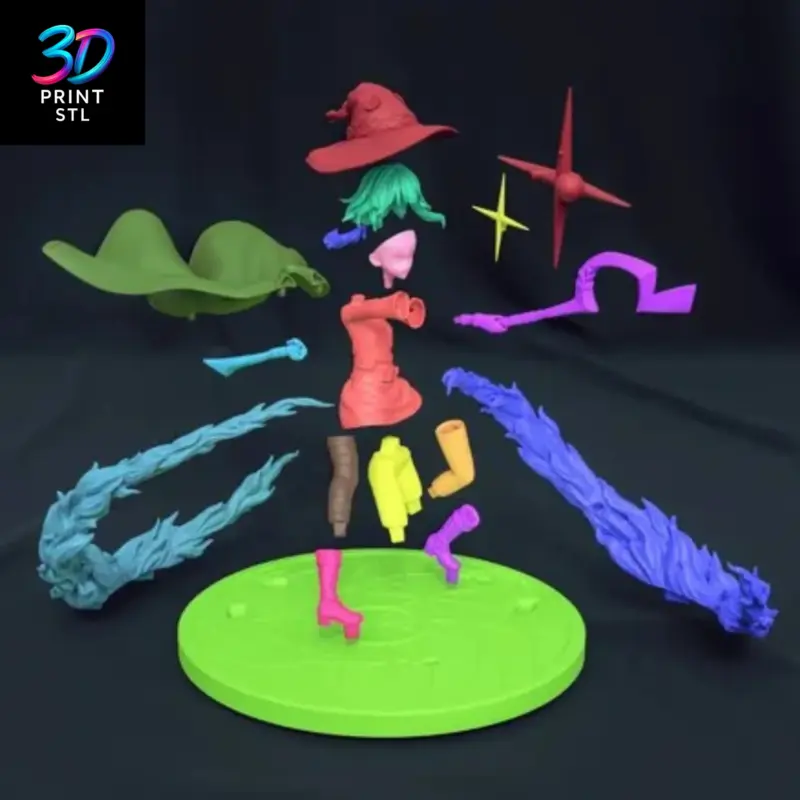 Megumin Figure Konosuba | 3D Print Model | STL - Image 6