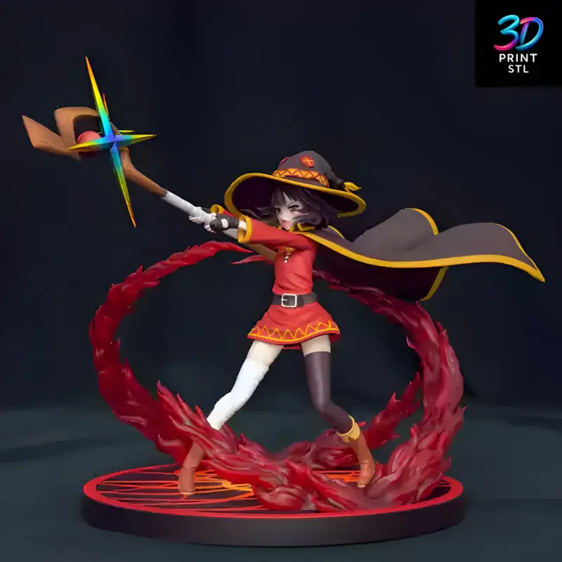 Megumin Konosuba | STL for 3D Printers