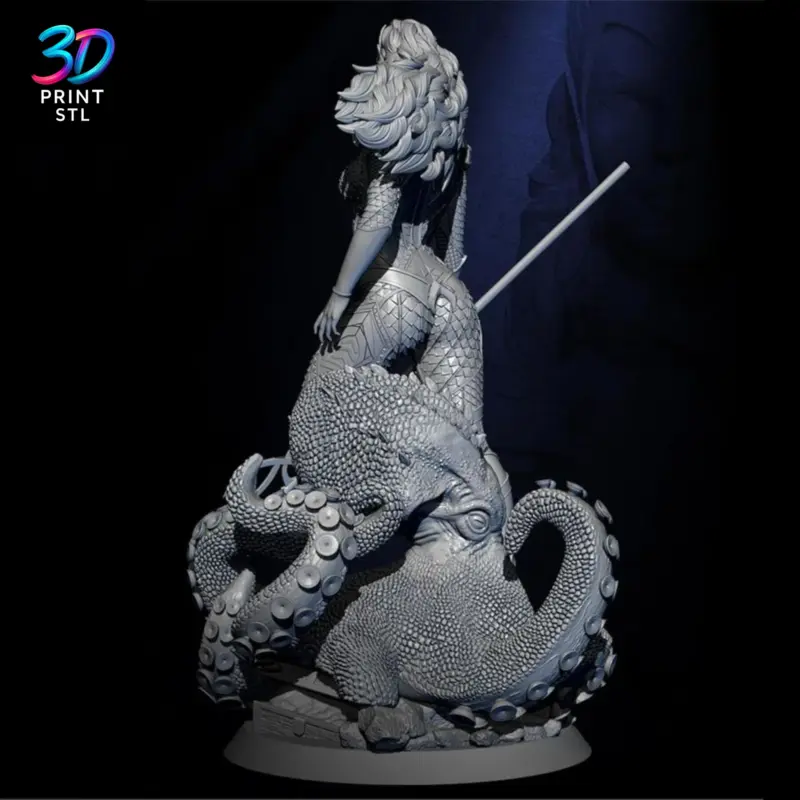 Mera Aquaman | 3D Print File | STL - Image 4