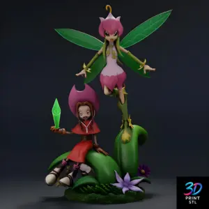 Mimi and Lilimon Digimon | STL for 3D Printers