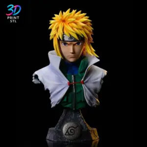 Minato Namikaze Bust Naruto | 3D Print File | STL