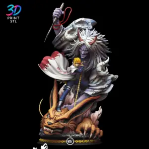 Minato Namikaze Diorama Naruto | 3D Print File | STL