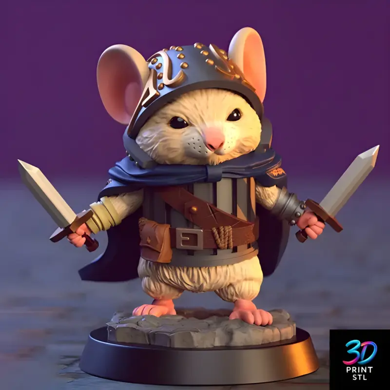 Mini Mice | 3D Print File | STL - Image 3