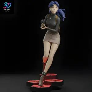 Misato Katsuragi | STL for 3D Printers