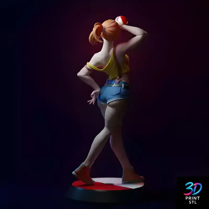 Misty Pokémon | STL for 3D Printers - Image 2