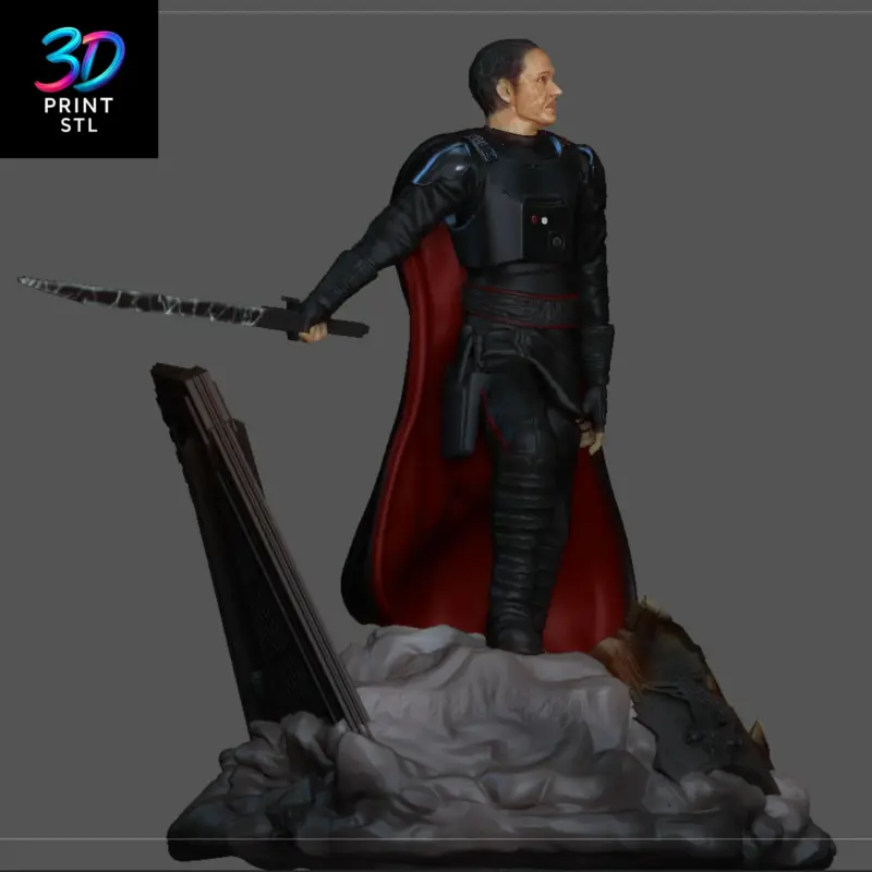 Moff Gideon Star Wars | 3D Print Model | STL - Image 3