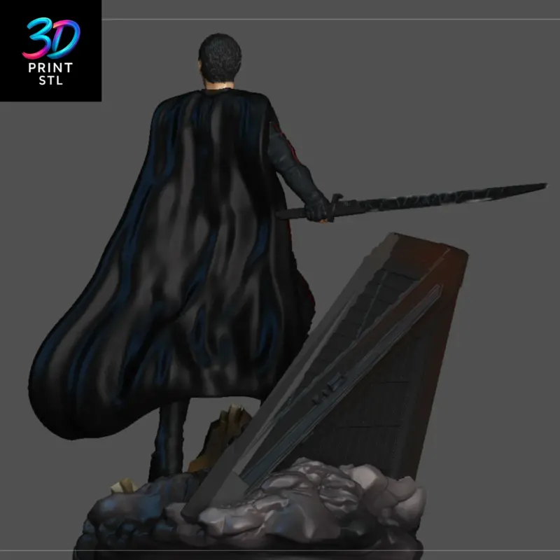 Moff Gideon Star Wars | 3D Print Model | STL - Image 4
