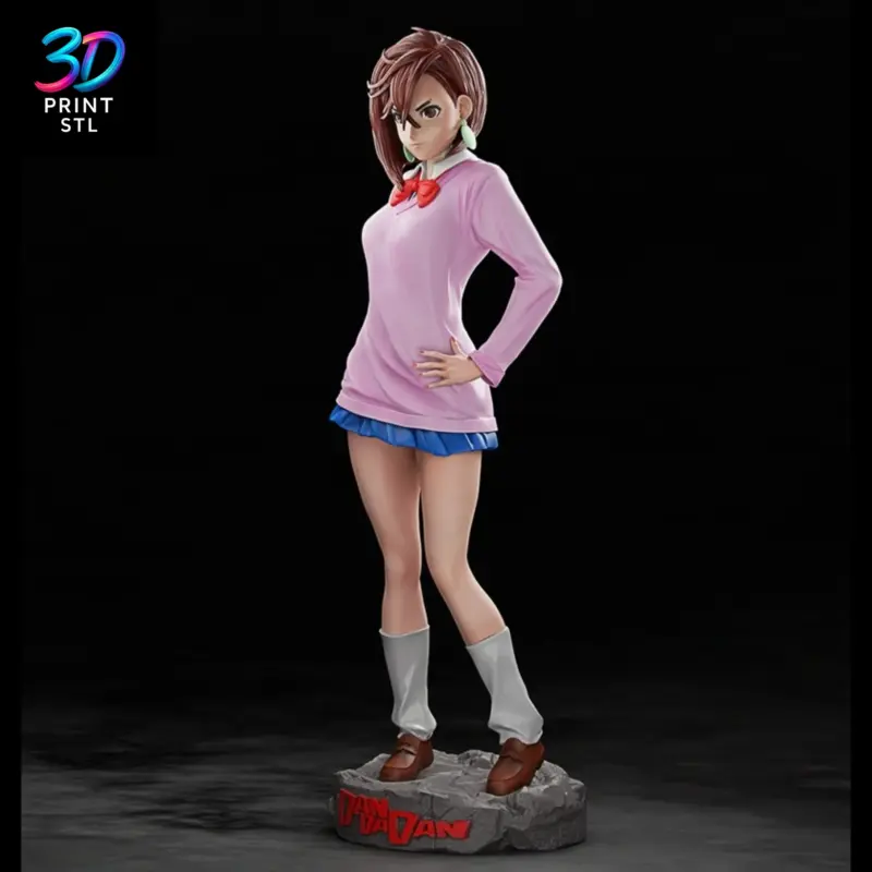 Momo Ayase Dan Da Dan | STL for 3D Printers - Image 2