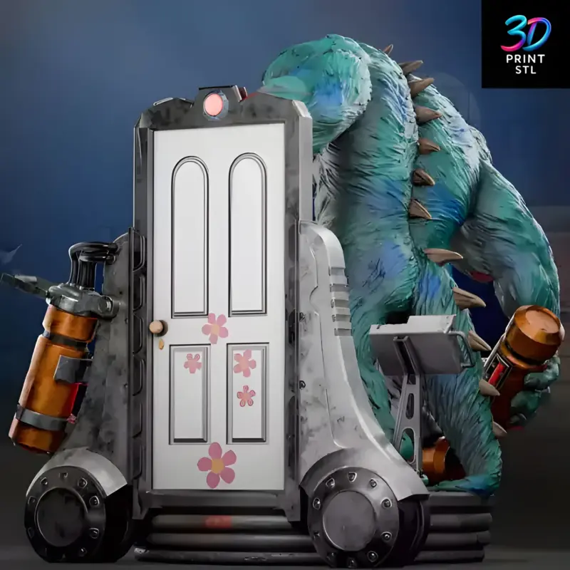 Mike and Sully Monsters Inc | STL for 3D Printers - Image 2