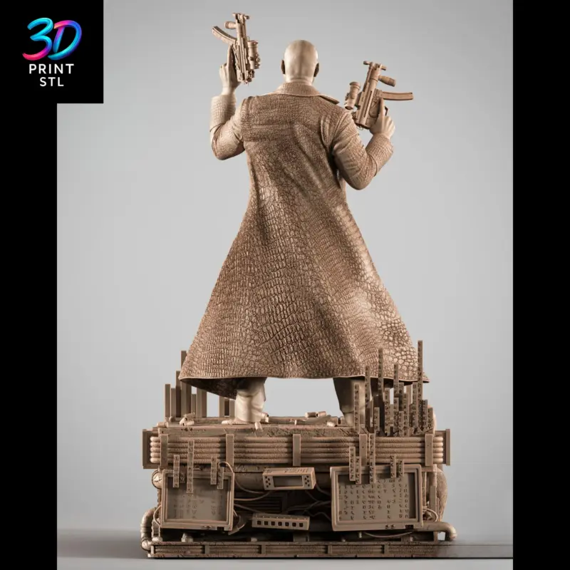 Morpheus The Matrix | 3D Print Model | STL - Image 3