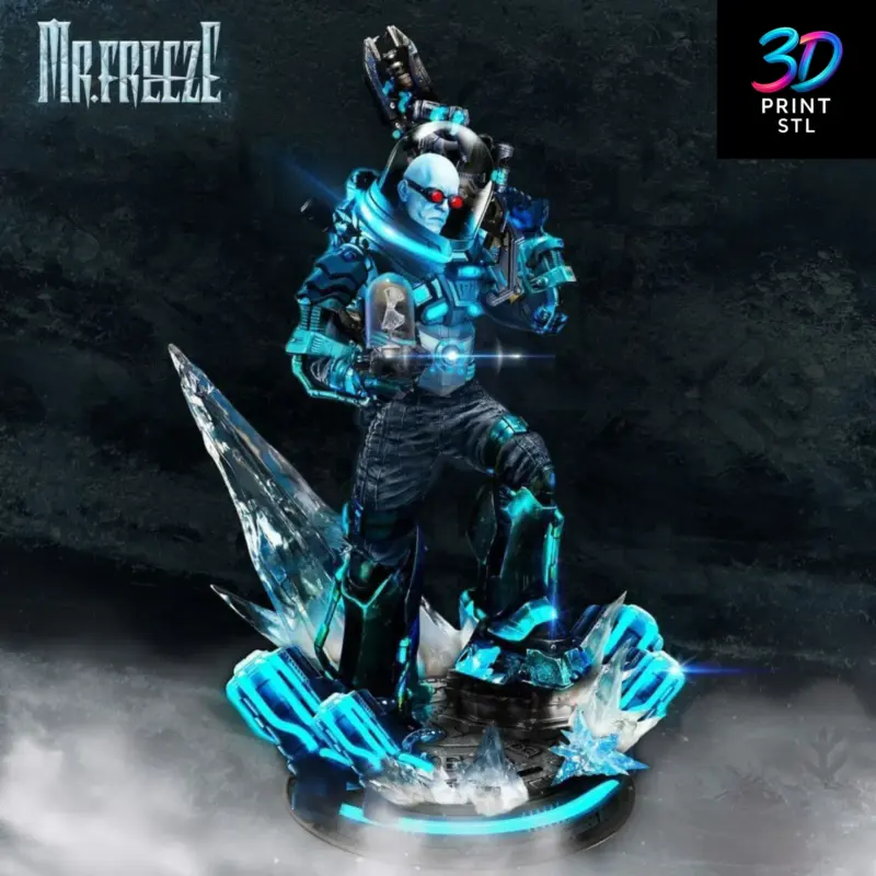 Mr. Freeze DC Comics | STL File for 3D Printing