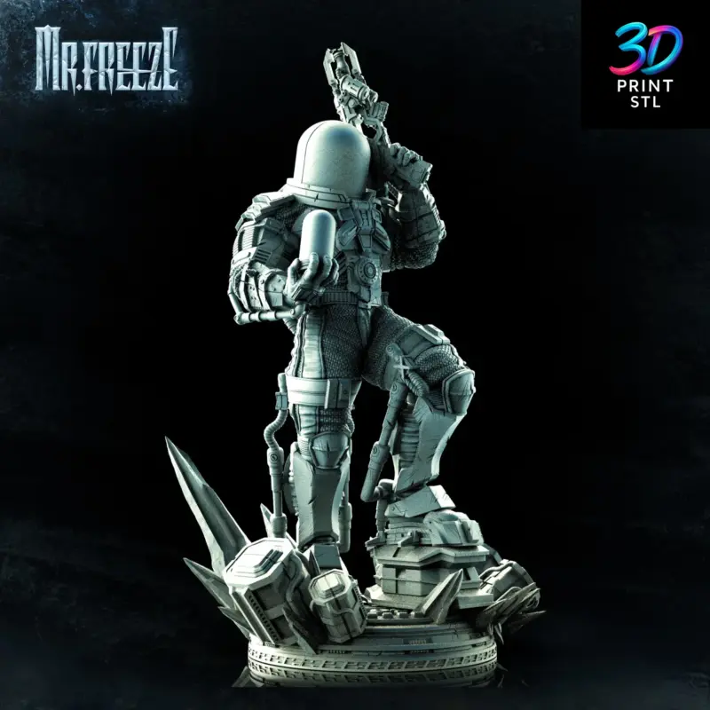 Mr. Freeze DC Comics | STL File for 3D Printing - Image 2