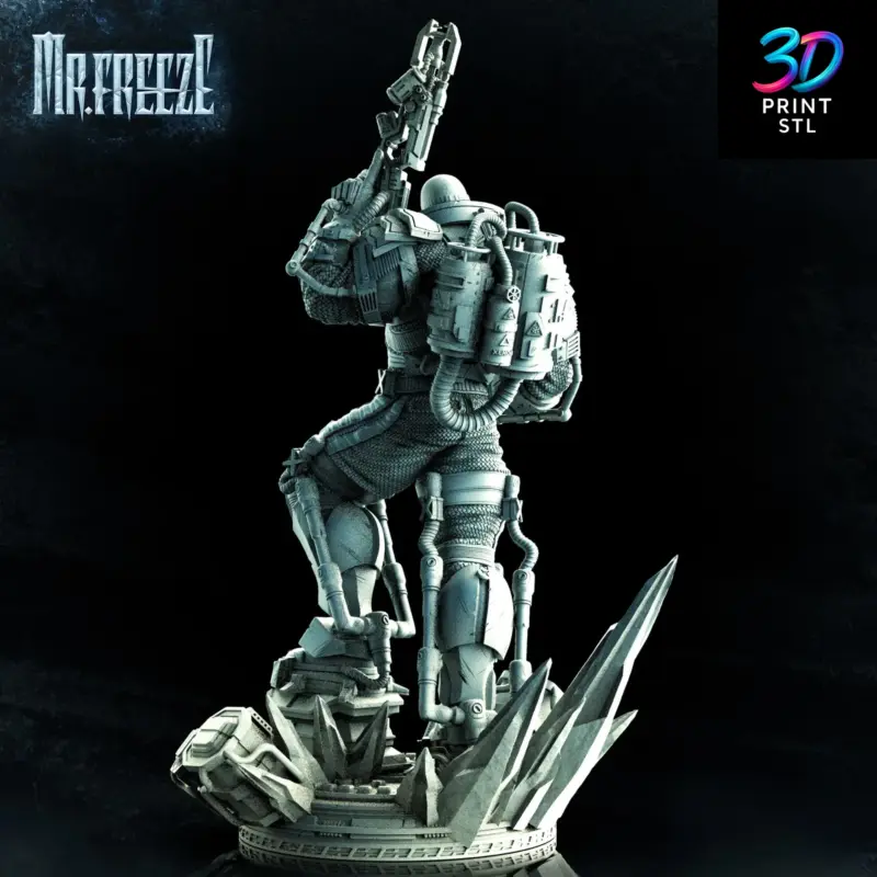Mr. Freeze DC Comics | STL File for 3D Printing - Image 5