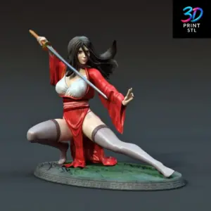 Mulan Figure Disney | 3D Print Model | STL