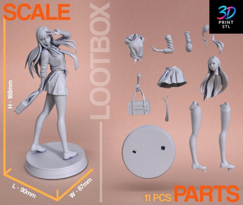Marin My Dress-Up Darling | 3D Print Model | STL - Image 2