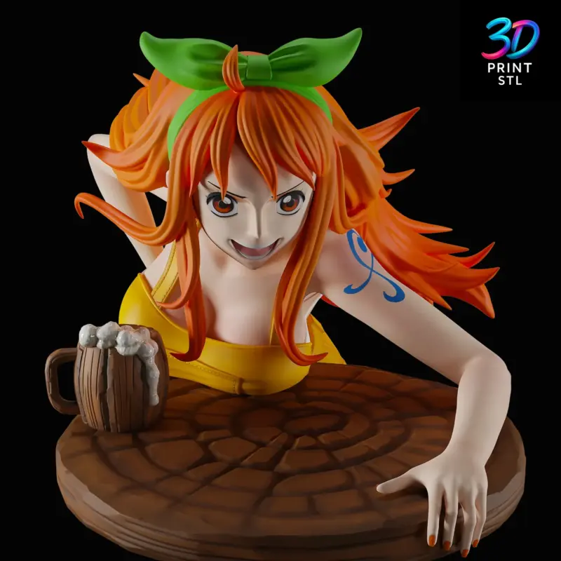 Nami One Piece | STL for 3D Printers - Image 2