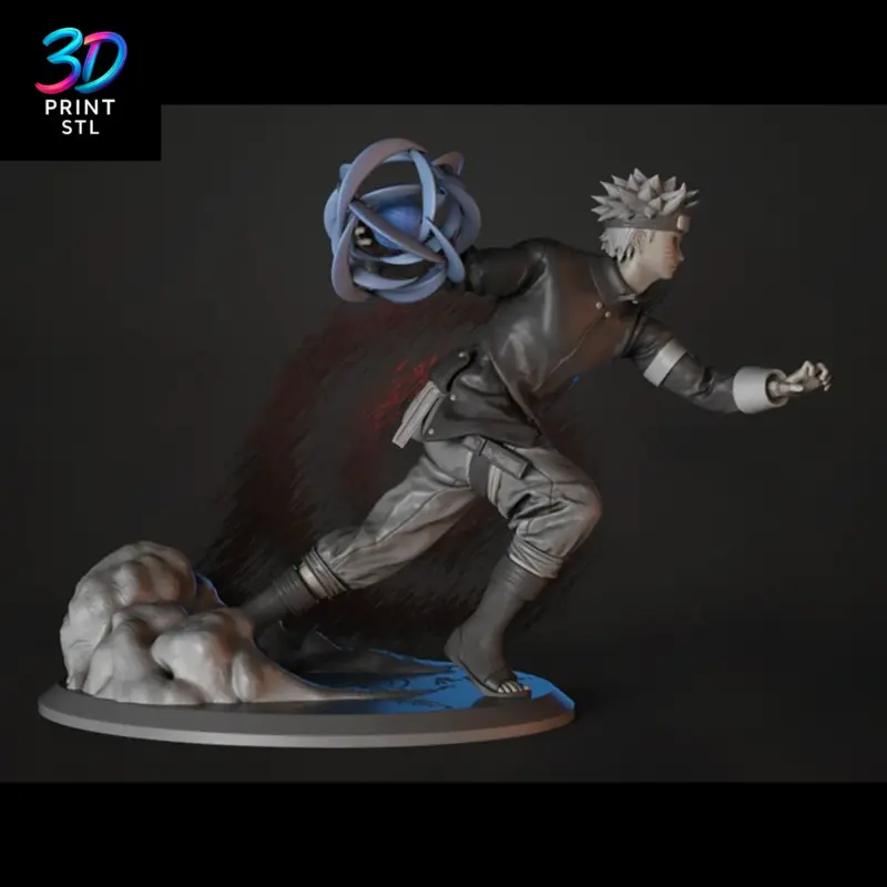 Naruto Rasengan Figure Naruto | 3D Print File | STL - Image 2