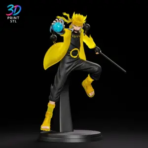 Naruto Six Paths Sage Mode Shippuden | STL File for 3D Printing