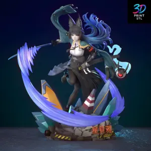 Neko Figurines | 3D Print File | STL