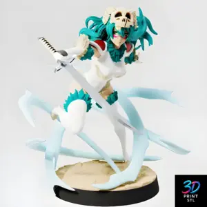 Nelliel Tu Odelschwanck Bleach | STL for 3D Printers