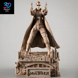Neo Figure The Matrix | 3D Print File | STL
