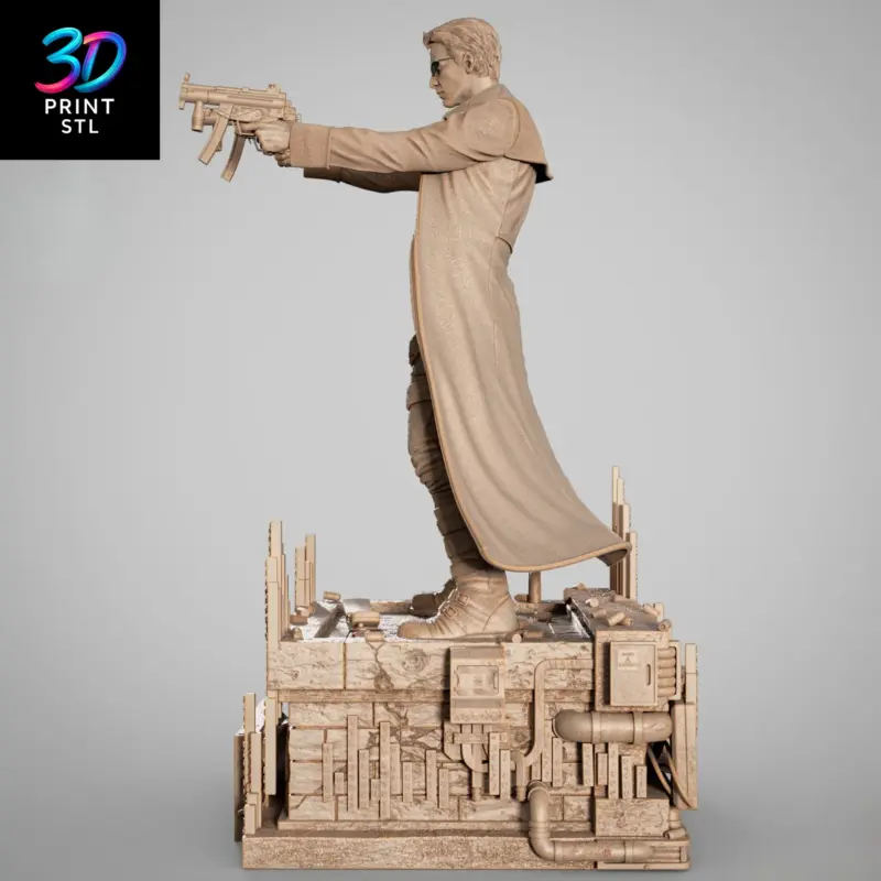 Neo Figure The Matrix | 3D Print File | STL - Image 4