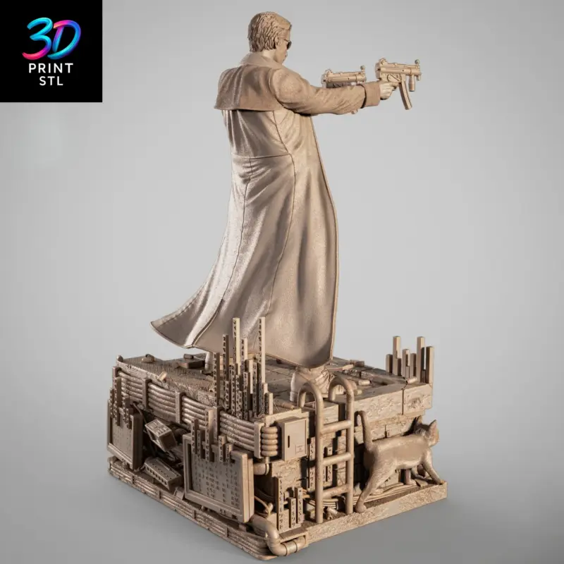 Neo Figure The Matrix | 3D Print File | STL - Image 5