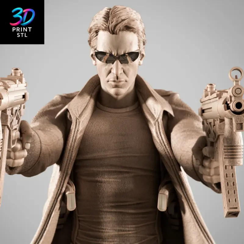 Neo Figure The Matrix | 3D Print File | STL - Image 7