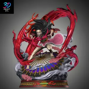 Nezuko Kamado Demon Slayer | STL File for 3D Printing