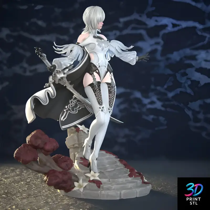 Nier Automata | STL for 3D Printers - Image 2