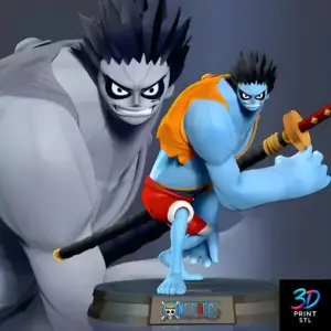 Nightmare Luffy One Piece | STL for 3D Printers
