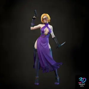 Nina Williams | STL for 3D Printers