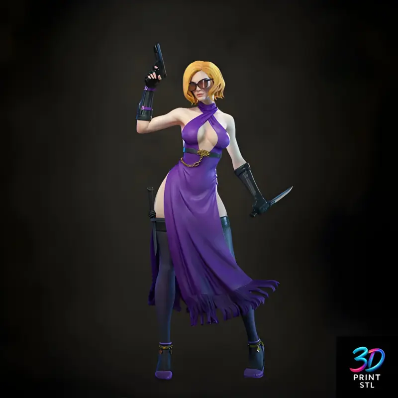 Nina Williams | STL for 3D Printers