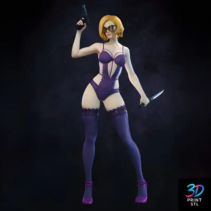 Nina Williams | STL for 3D Printers - Image 2