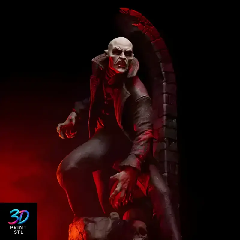 Nosferatu | 3D Print File | STL - Image 3