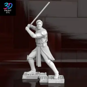 Obi-Wan Kenobi Figure Star Wars | 3D Print Model | STL