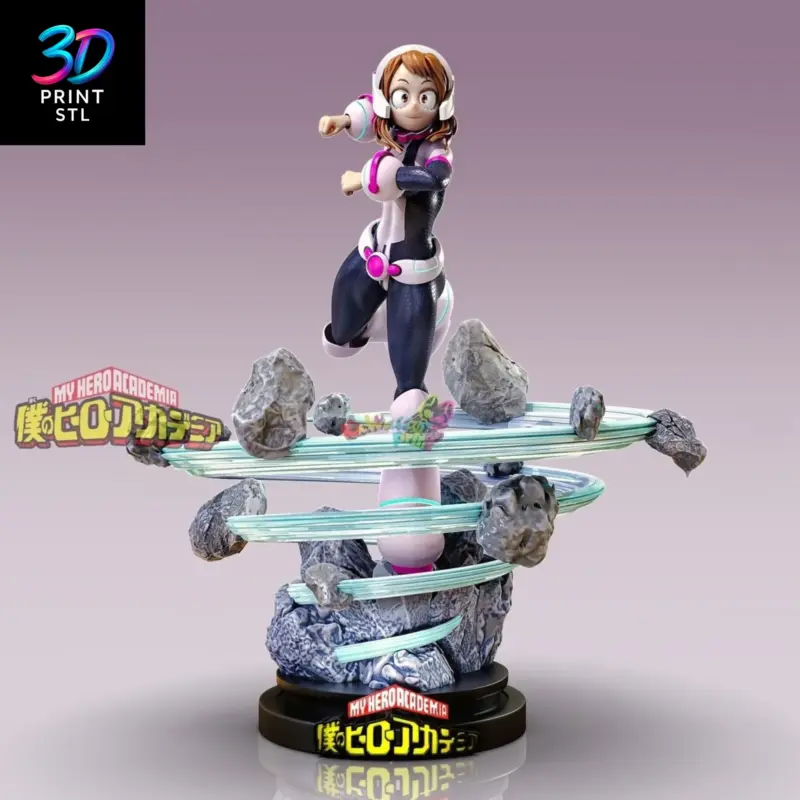 Ochako Uraraka My Hero Academia | STL for 3D Printers
