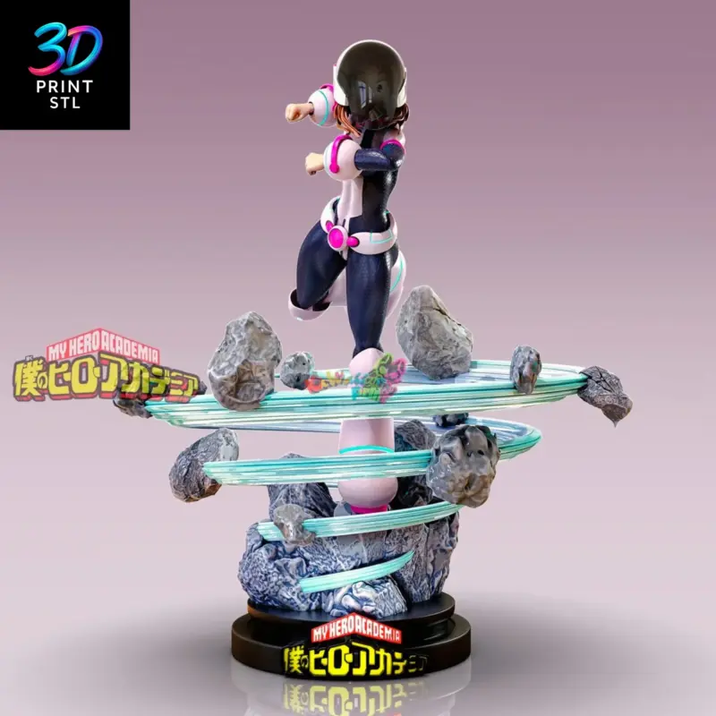 Ochako Uraraka My Hero Academia | STL for 3D Printers - Image 2