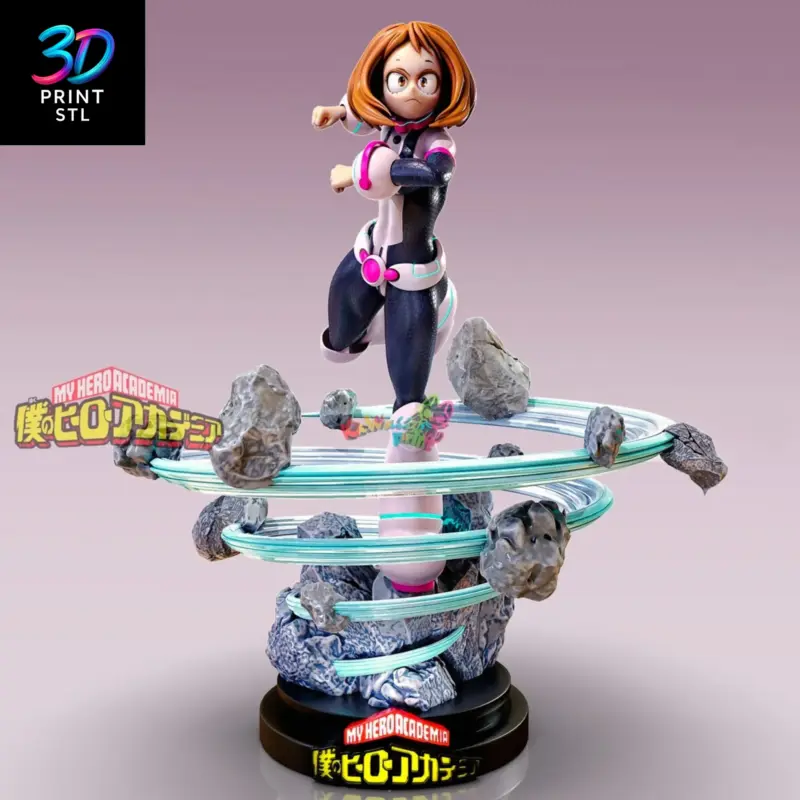 Ochako Uraraka My Hero Academia | STL for 3D Printers - Image 3