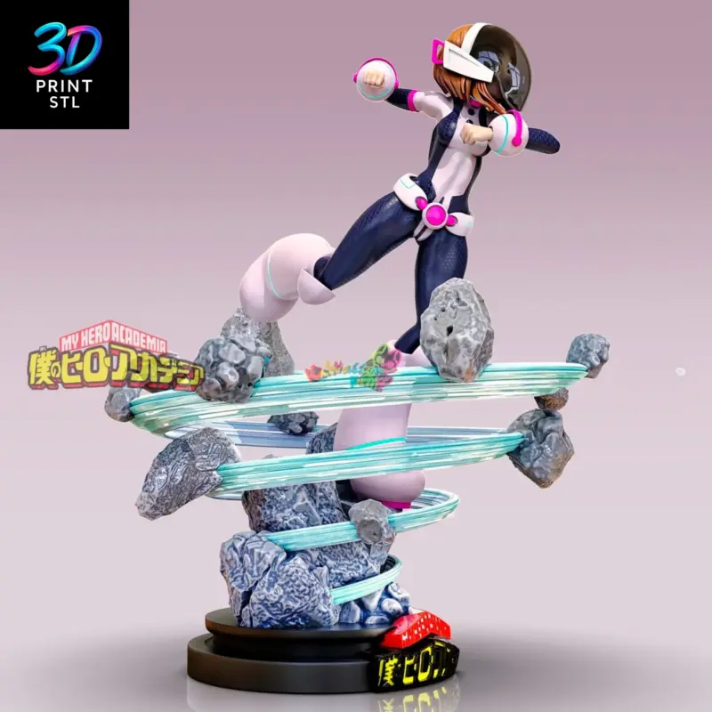 Ochako Uraraka My Hero Academia | STL for 3D Printers - Image 4