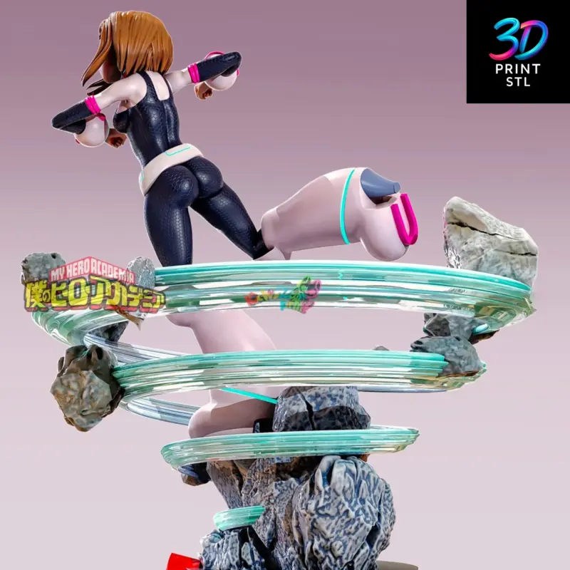 Ochako Uraraka My Hero Academia | STL for 3D Printers - Image 5