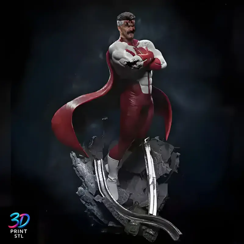 Omni Man Invincible | 3D Print File | STL - Image 2